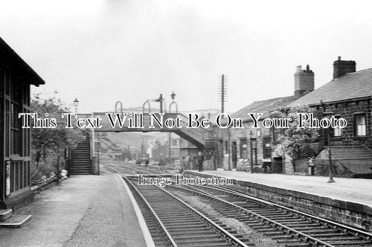 YO 12303 - Walsden Railway Station, Todmorden, Yorkshire