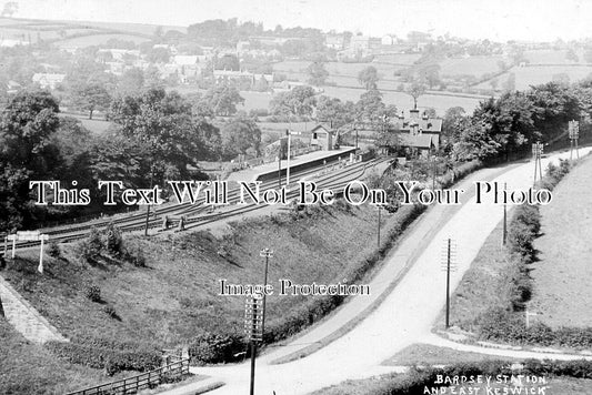 YO 12316 - Bardsey Railway Station, East Keswick, Yorkshire c1912