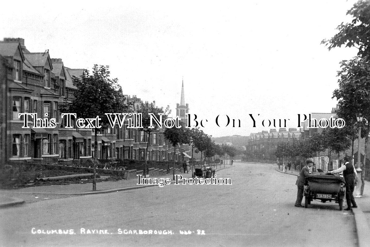 YO 12324 - Columbus Ravine, Scarborough, Yorkshire c1921