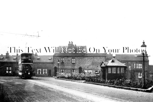 YO 12348 - Tram Terminus, Skircoat Green, Skircoat, Halifax, Yorkshire