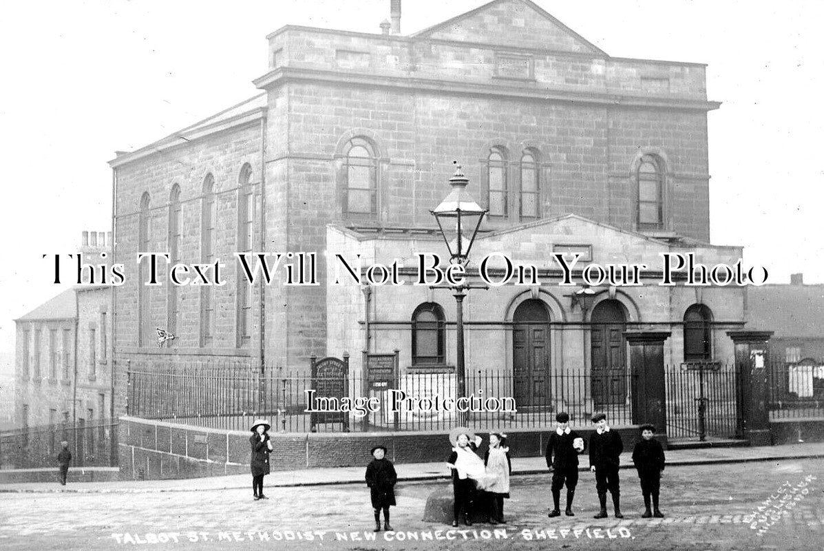 YO 12358 - Talbot Street Methodist Church, Talbot Street, Sheffield, Yorkshire