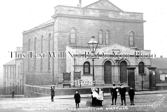 YO 12358 - Talbot Street Methodist Church, Talbot Street, Sheffield, Yorkshire