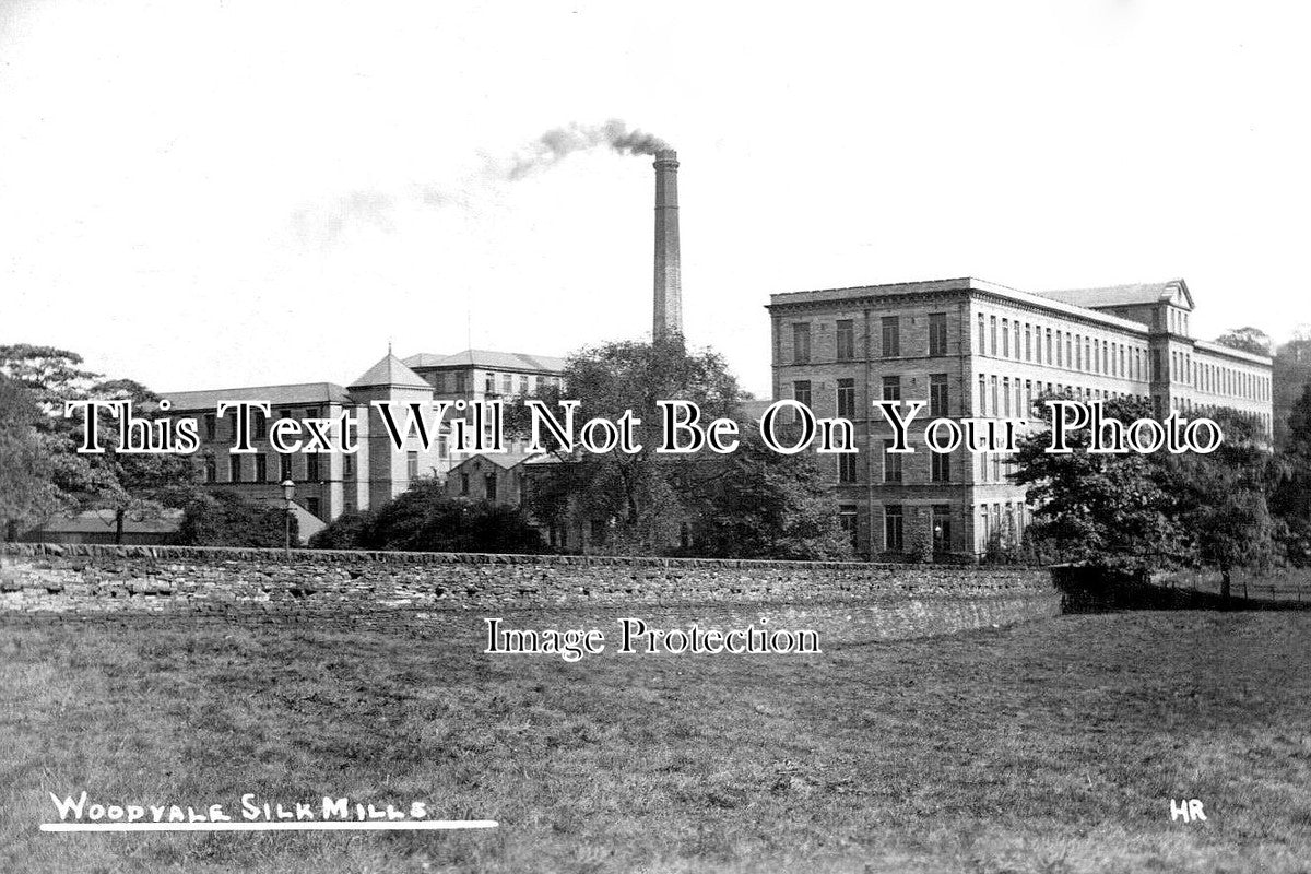 YO 12375 - Woodvale Silk Mills, Brighouse, Yorkshire