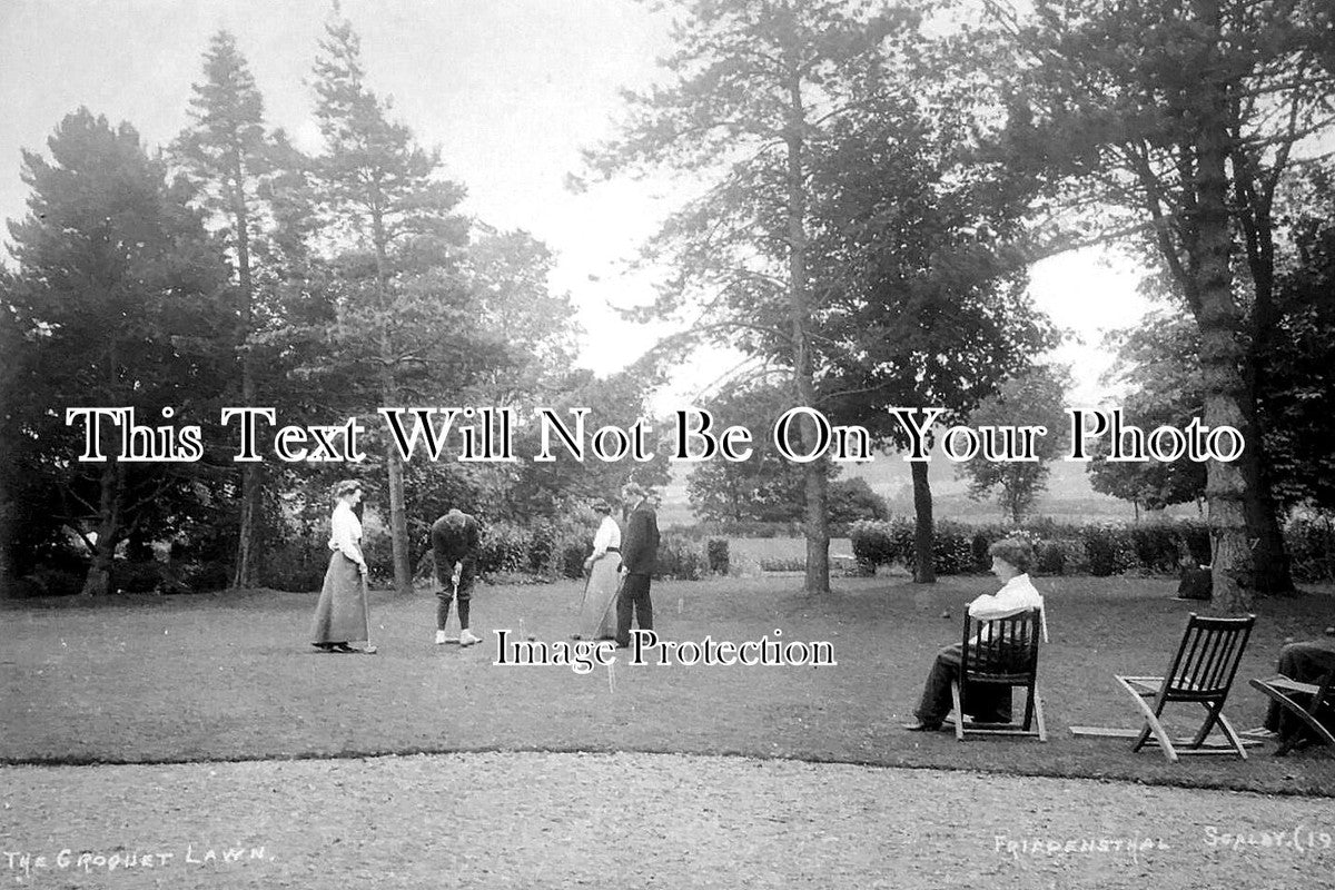 YO 12377 - The Croquet Lawn, Friedenstahl, Scalby, Scarborough, Yorkshire