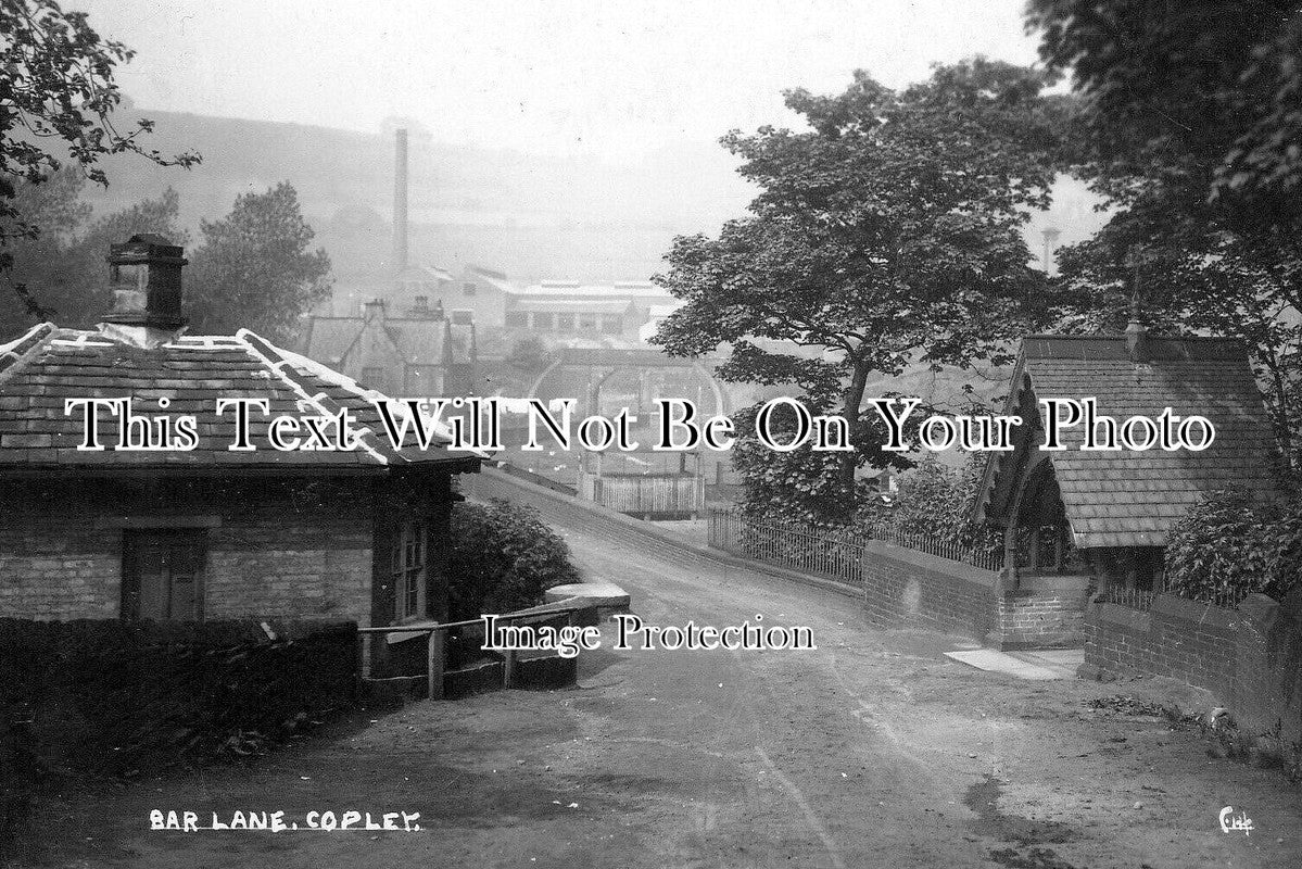 YO 12390 - Bar Lane, Copley, Halifax, Yorkshire