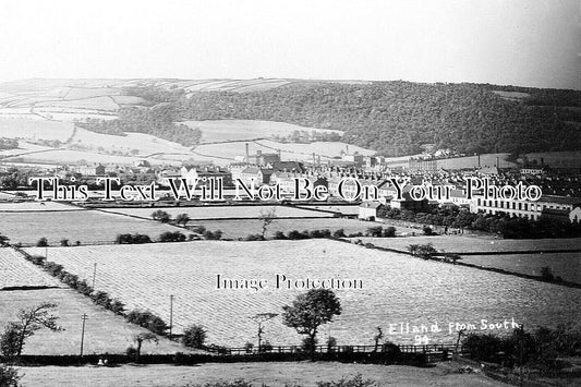 YO 12418 - Elland From The South, Yorkshire