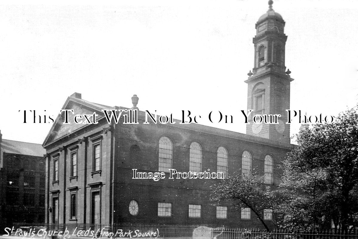 YO 12460 - St Pauls Church, Park Square, Leeds, Yorkshire