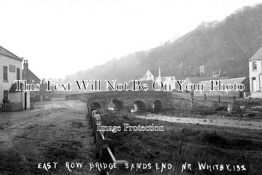 YO 12488 - East Row Bridge, Sands End Near Whitby, Yorkshire