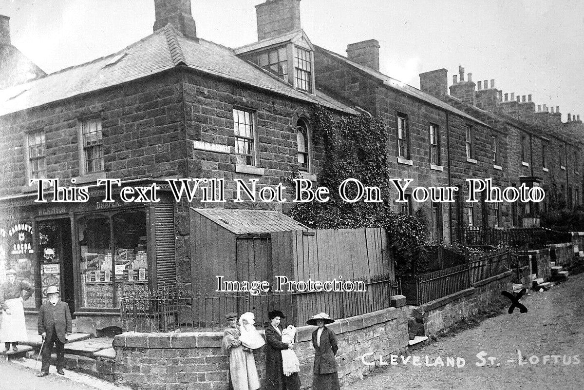 YO 12546 - Cleveland Street, Loftus, Yorkshire – JB Archive