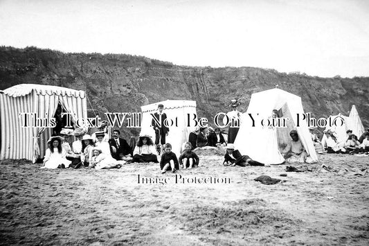 YO 12547 - Hornsea Beach, Yorkshire c1905