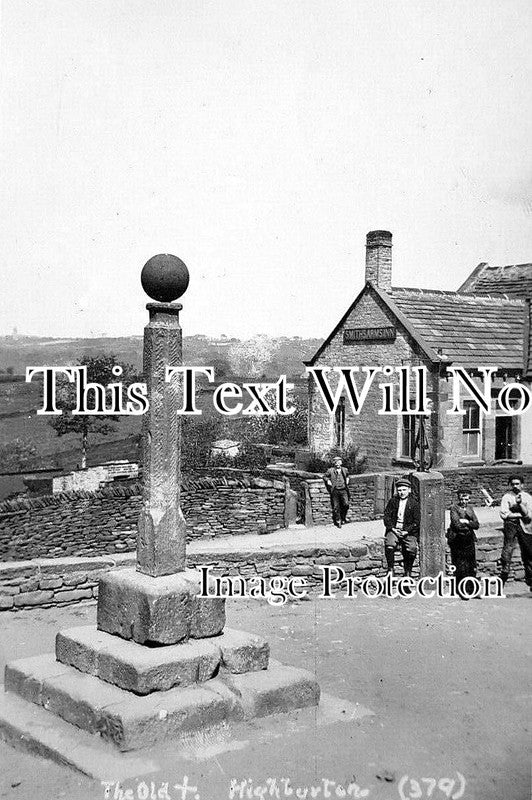 YO 12548 - The Old Cross, Smiths Arms Inn Pub, Highburton, Yorkshire