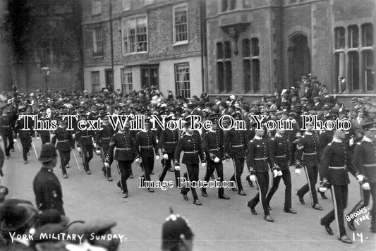 YO 12553 - York Military Sunday, Yorkshire