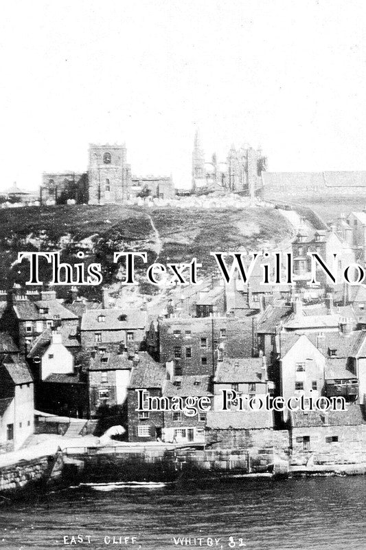 YO 12560 - East Cliff, Whitby, Yorkshire c1906