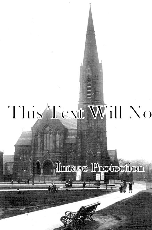 YO 12578 - Woodhouse Moor Wesleyan Church, Leeds, Yorkshire c1913