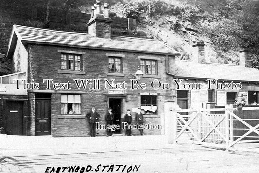 YO 12614 - Eastwood Railway Station, Todmorden, Yorkshire