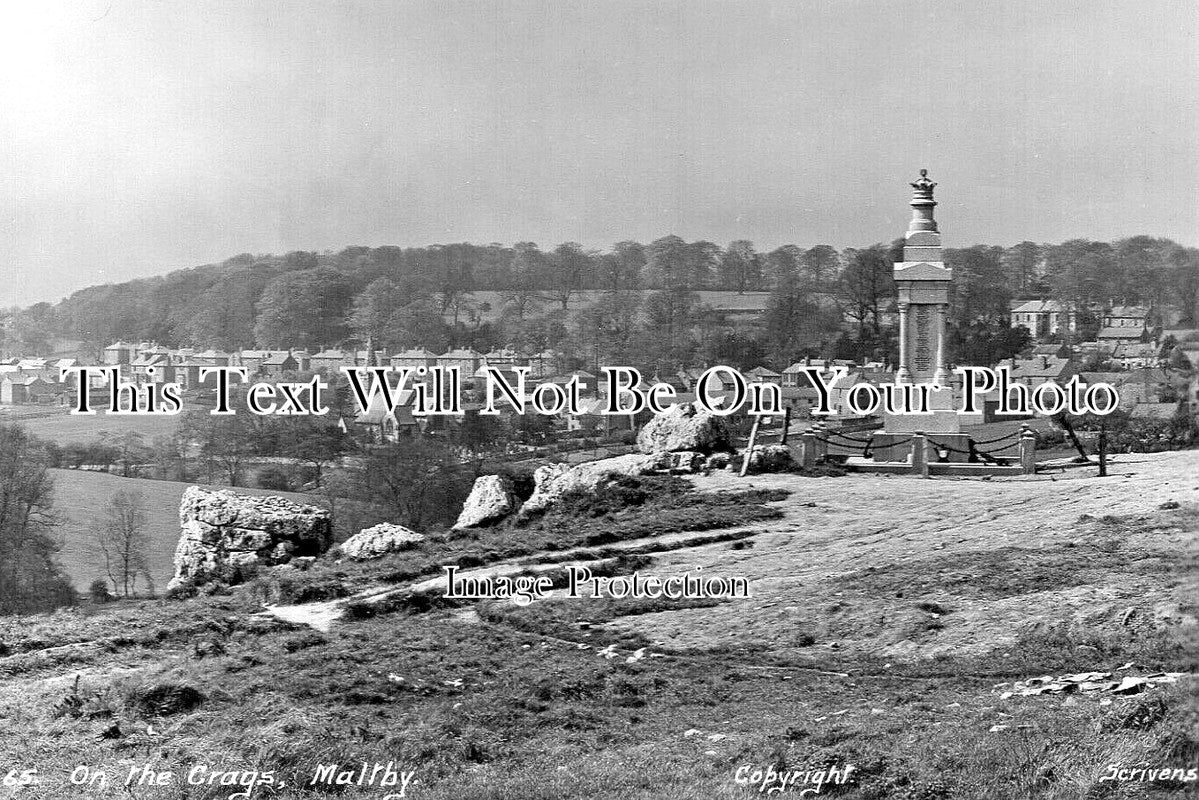 YO 12627 - On The Crags, Maltby, Yorkshire