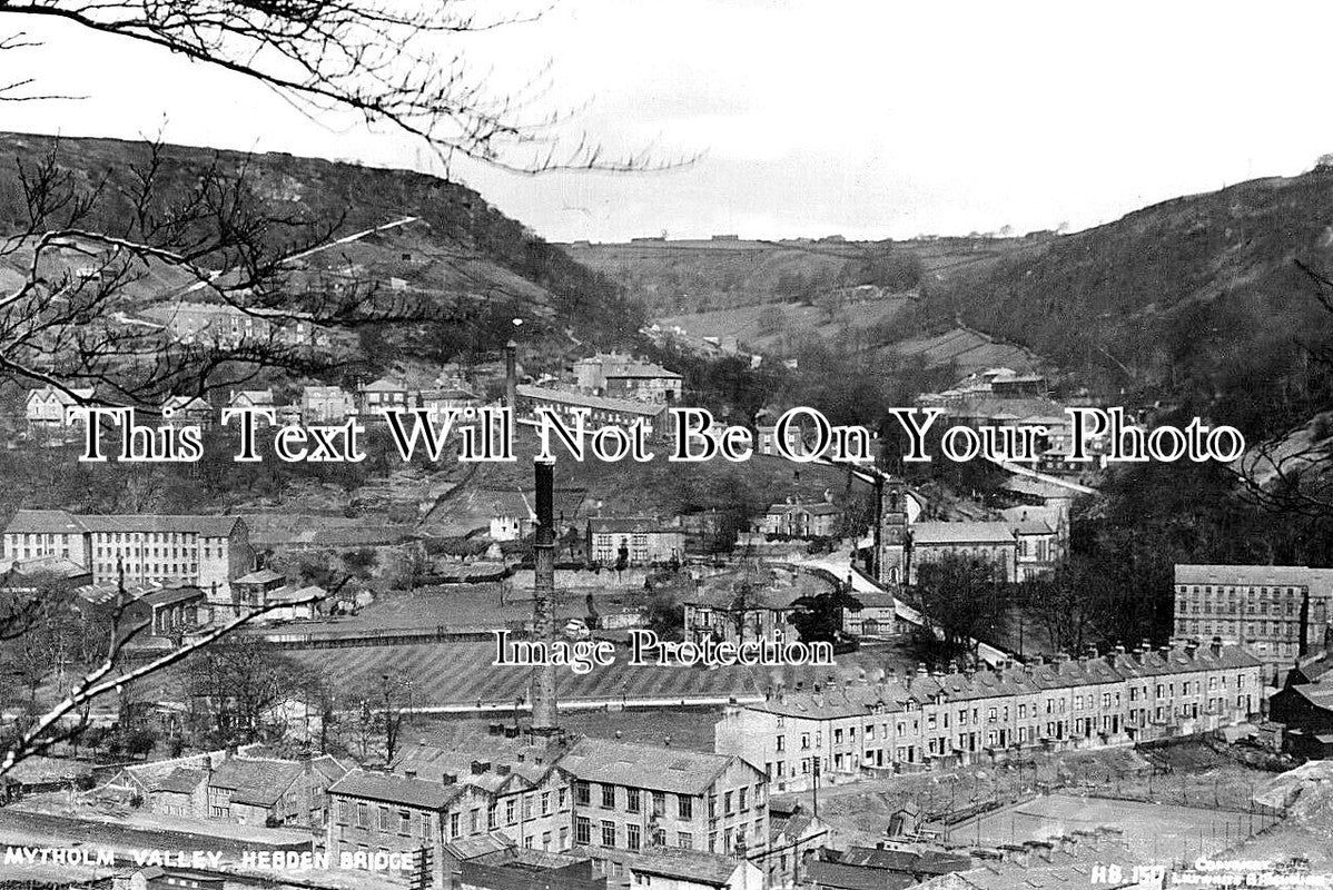YO 12631 - Mytholm Valley, Hebden Bridge, Yorkshire
