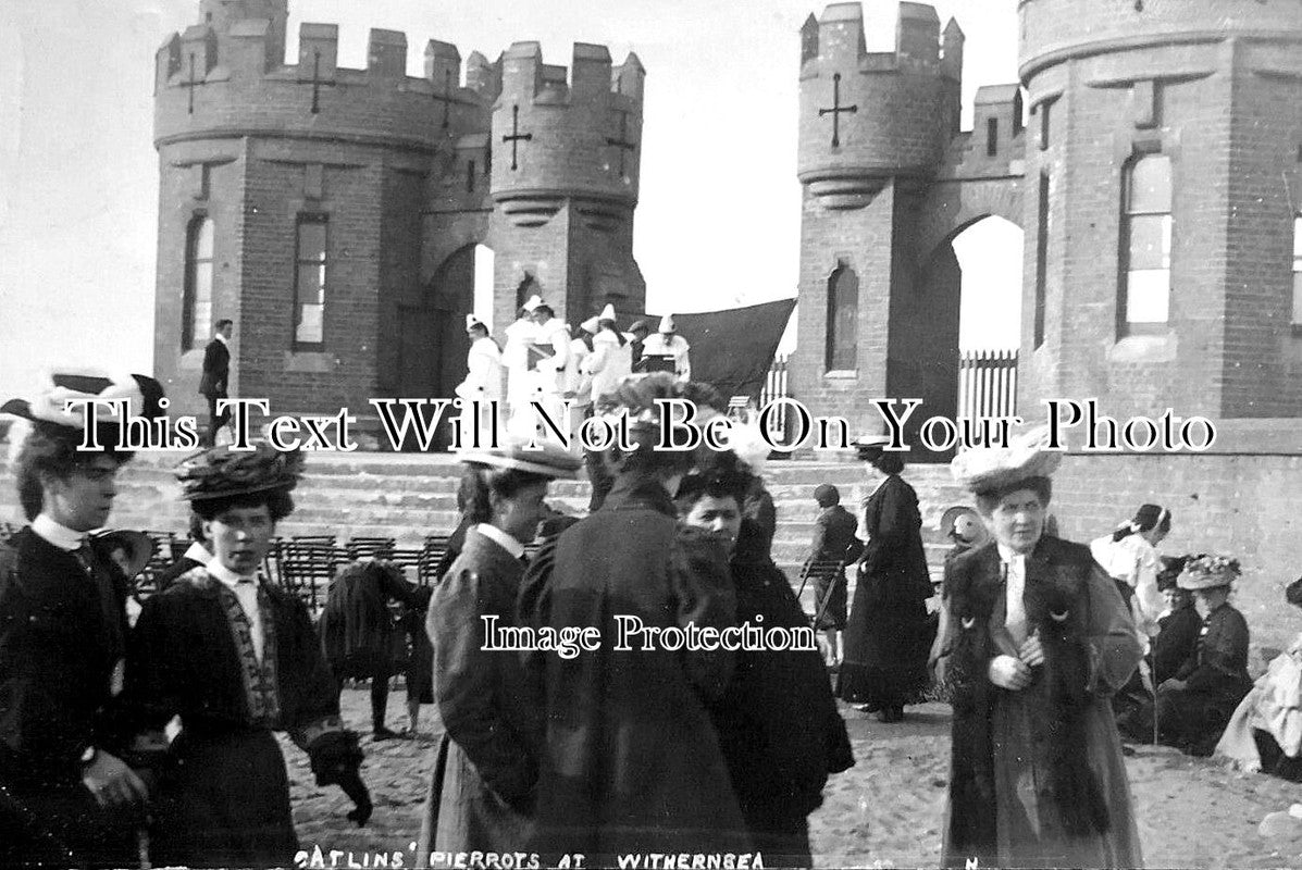 YO 12654 - Catlins Pierrots At Withernsea, Yorkshire 1907