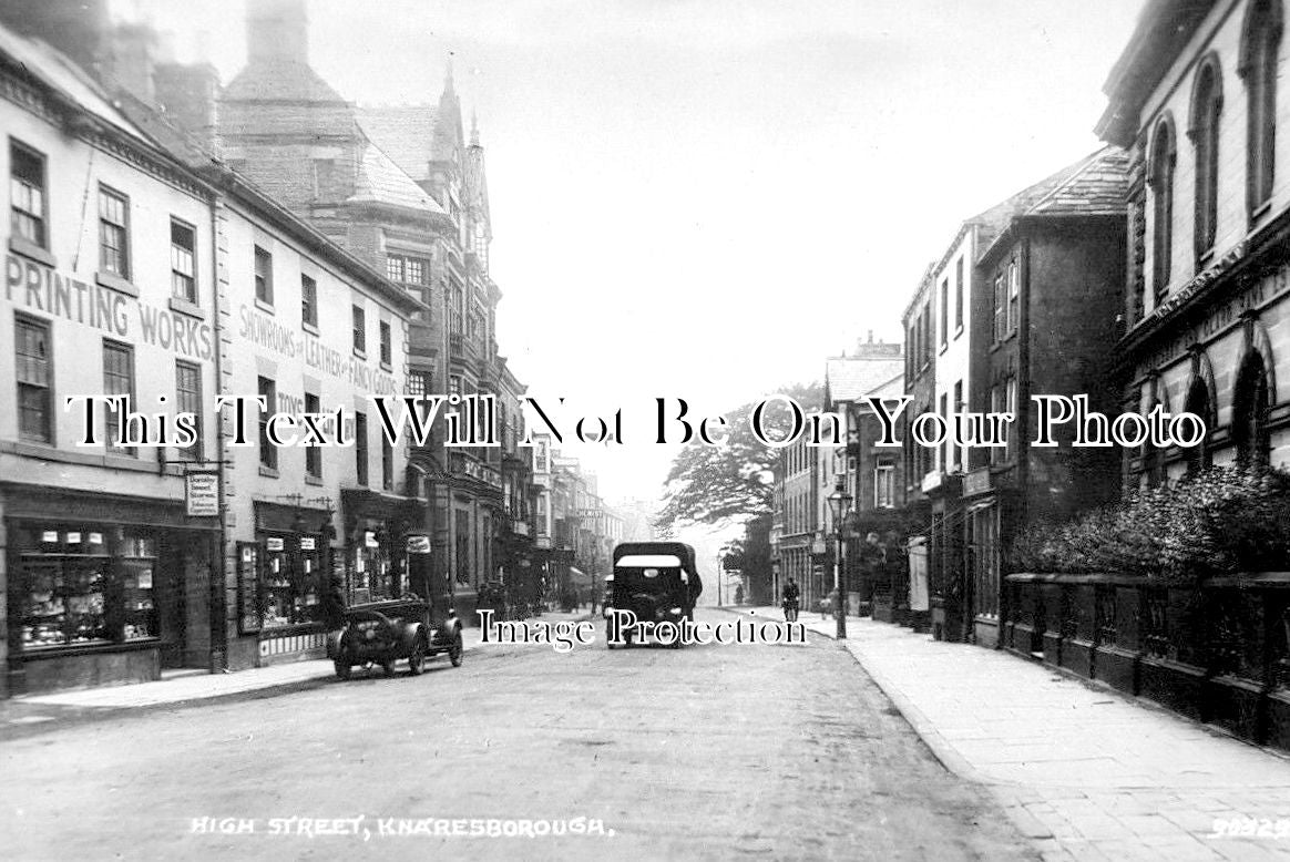 YO 12659 - High Street, Knaresborough, Yorkshire