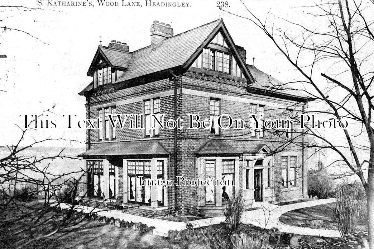YO 12660 - St Katharines, Wood Lane, Headingley, Yorkshire c1906