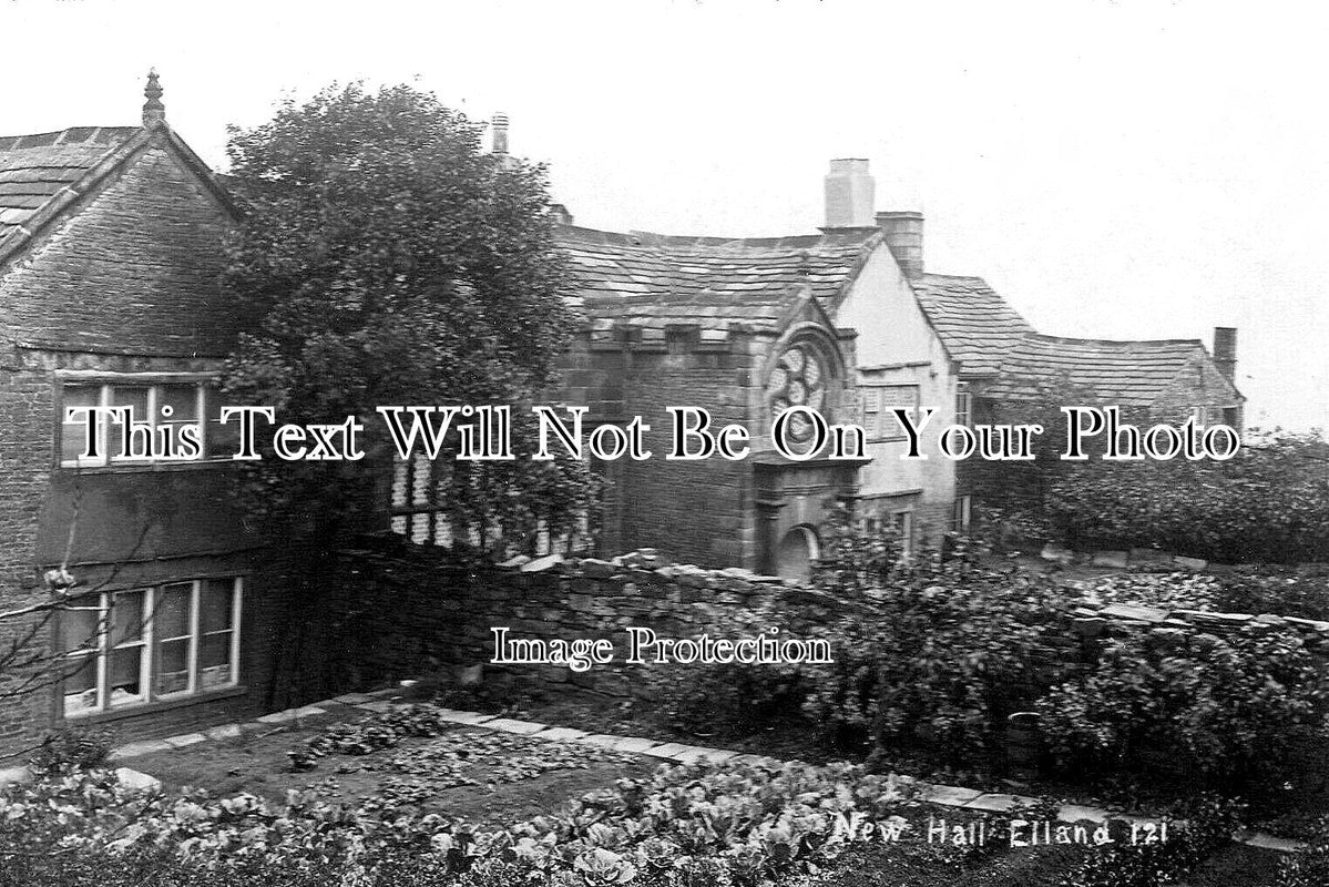 YO 12661 - New Hall, Elland Near Halifax, Yorkshire
