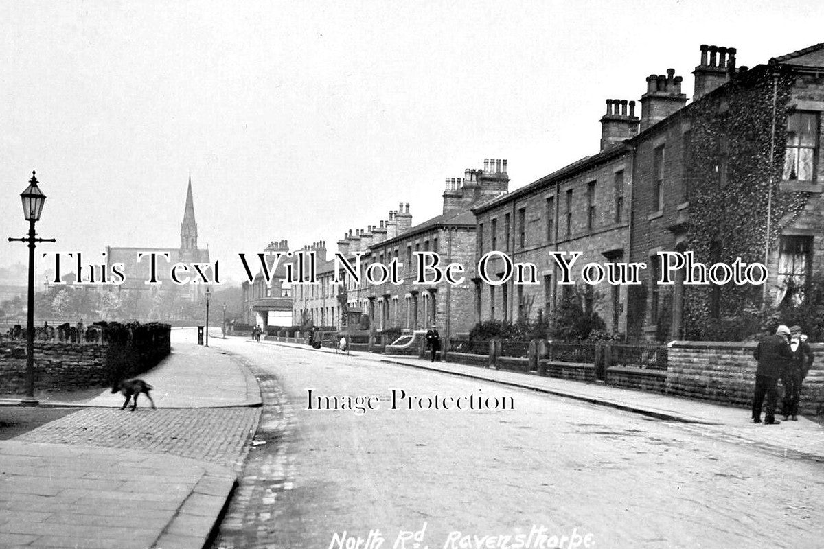 YO 12670 - North Road, Ravensthorpe, Yorkshire c1910