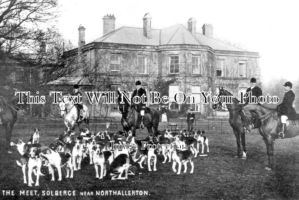 YO 12671 - The Meet, Solberge Near Northallerton, Yorkshire