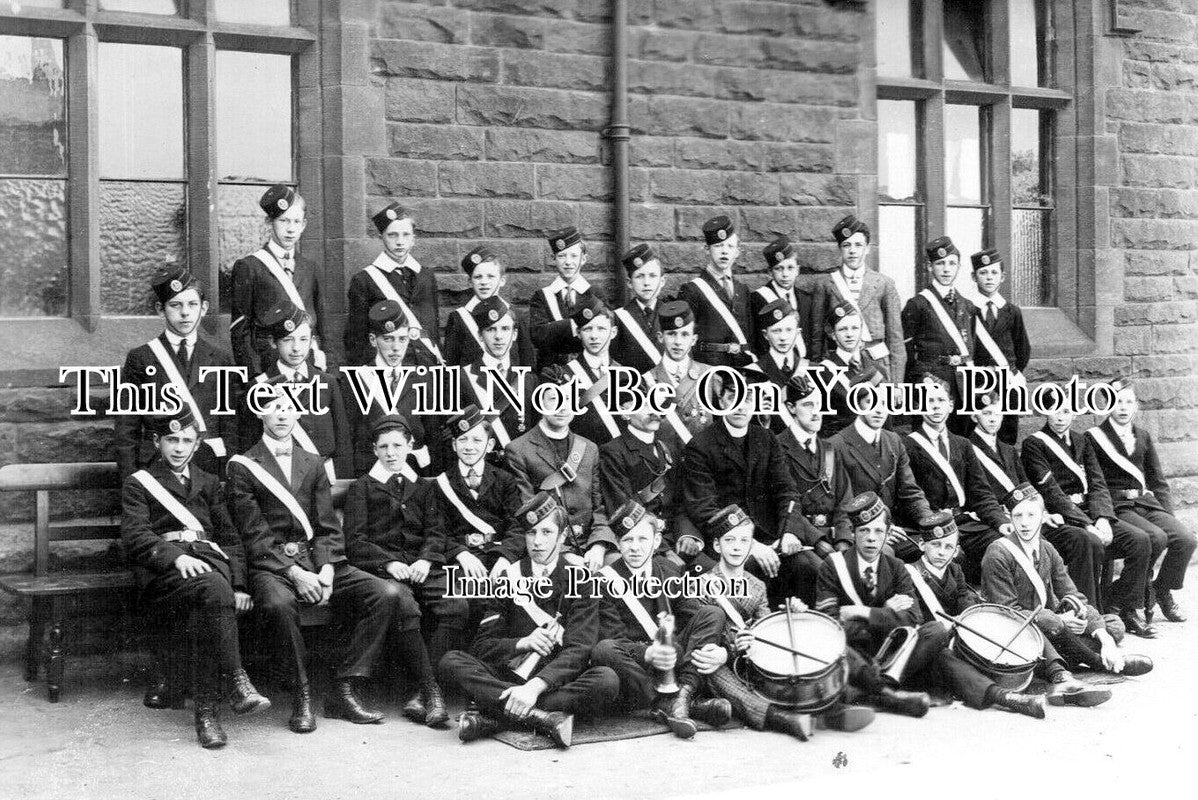 YO 12683 - Horsforth Church Lads Brigade, Yorkshire c1910