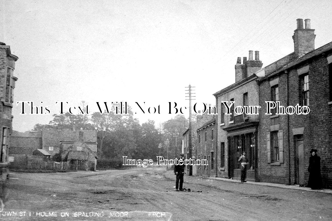 YO 12720 - Town Street, Holme On Spalding Moor, Yorkshire c1904