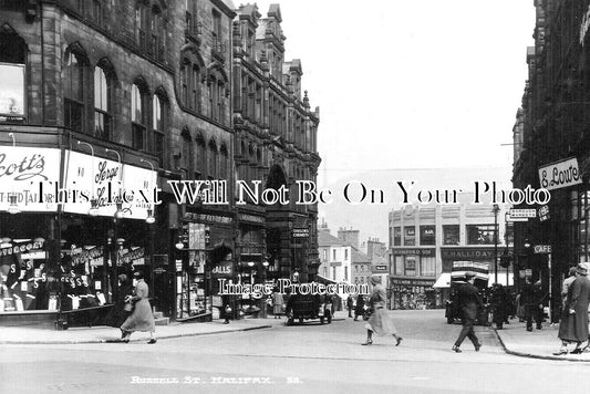 YO 12741 - Russell Street, Halifax, Yorkshire c1930