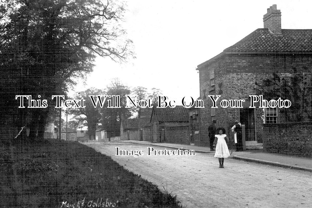 YO 12746 - Main Road, Goldsborough, Harrogate, Yorkshire c1911