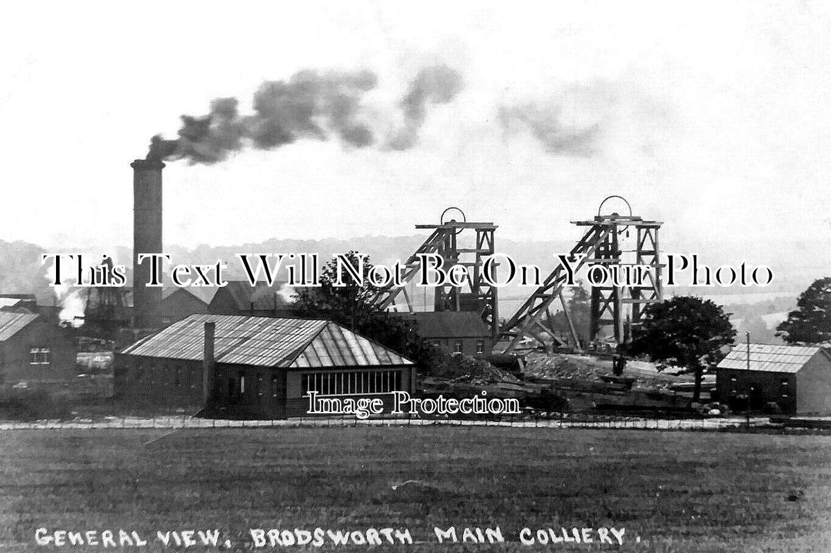 YO 12807 - Brodsworth Main Colliery, Doncaster, Yorkshire – JB Archive