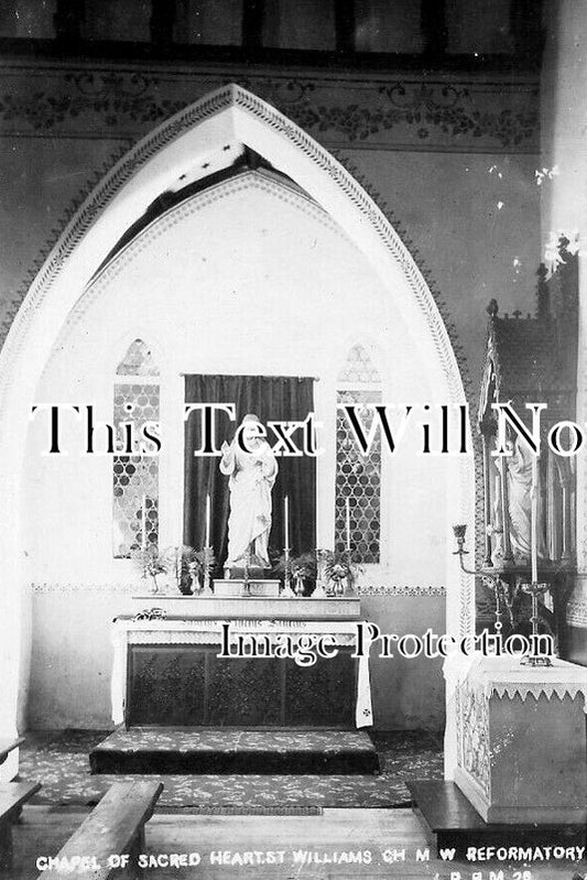 YO 12823 - Chapel Of Sacred Heart, Market Weighton Reformatory, Yorkshire
