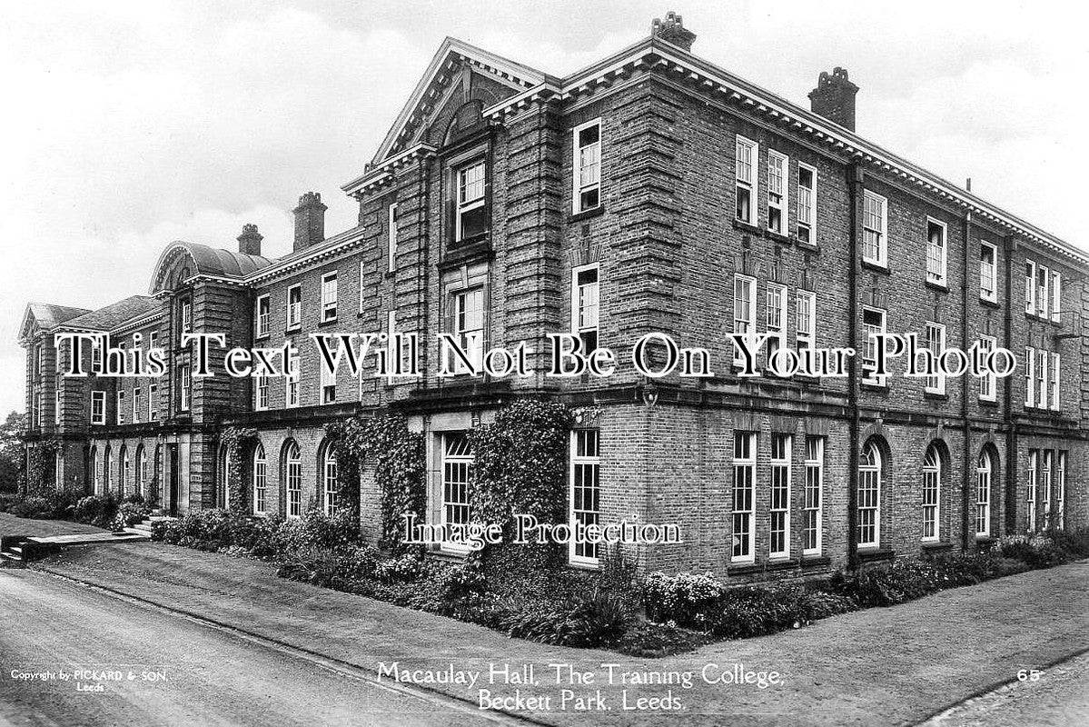 YO 12830 - Macaulay Hall Training College, Beckett Park, Leeds, Yorkshire