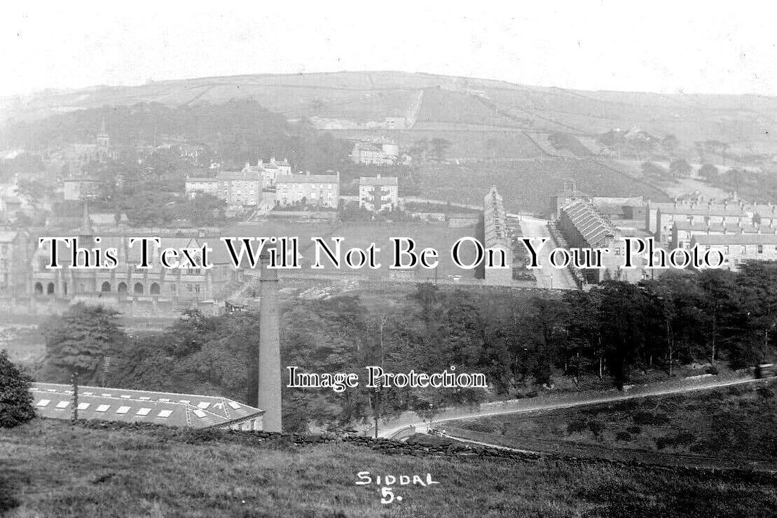 YO 12844 Siddal, Halifax, Yorkshire JB Archive