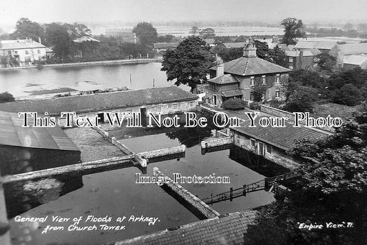 YO 12848 - Floods At Arksey, Yorkshire c1932