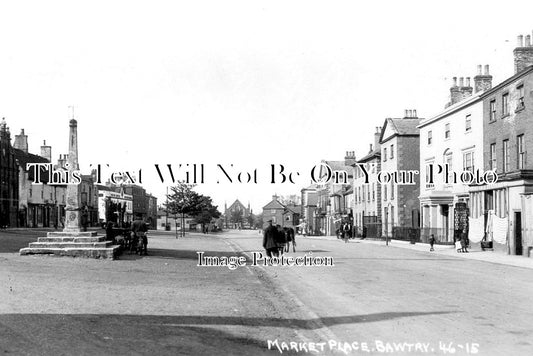 YO 12852 - Market Place, Bawtry, Doncaster, Yorkshire