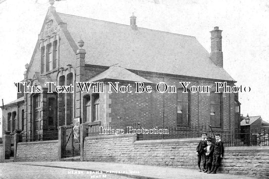 YO 12857 - Henry Adams Memorial Hall, Kent Road, Sheffield, Yorkshire c1908