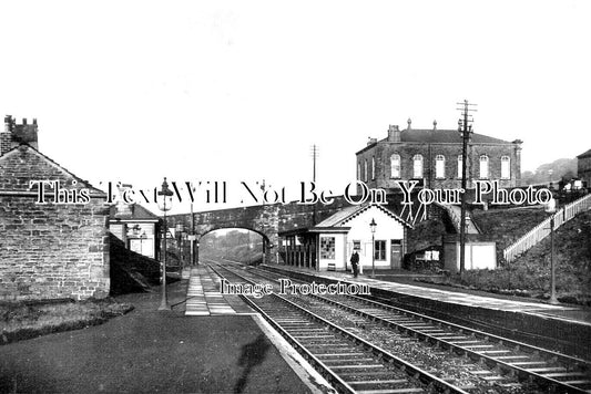 YO 12871 - Copley Railway Station, Yorkshire
