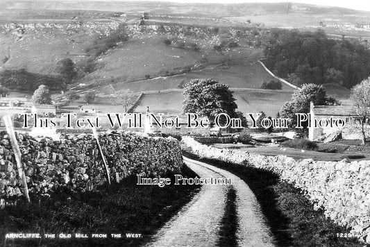 YO 12881 - Arncliffe Old Mill From West, Yorkshire