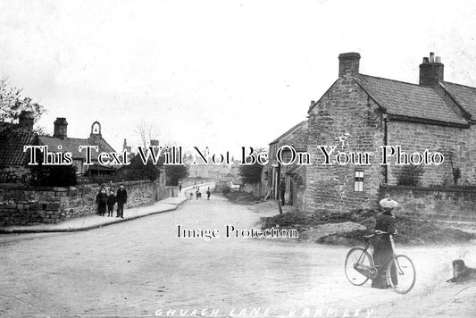 YO 12891 - Church Lane, Bramley, Yorkshire c1906