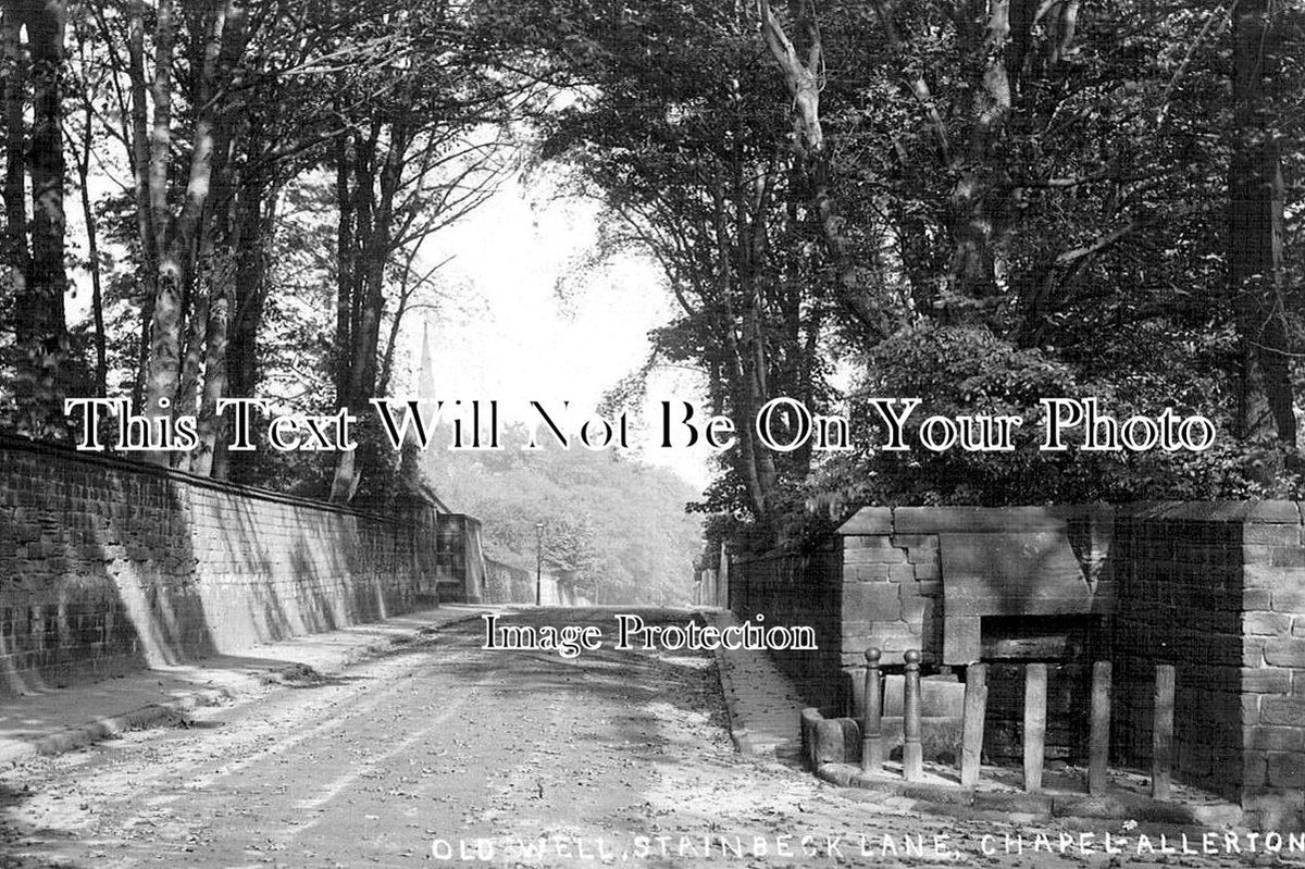 YO 12910 - Old Well, Stainbeck Lane, Chapel Allerton, Yorkshire c1908