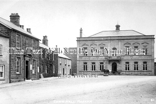 YO 12920 - Town Hall, Masham, Yorkshire