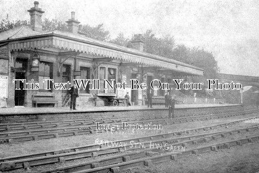 YO 12933 - Holywell Green Railway Station, Stainland, Yorkshire