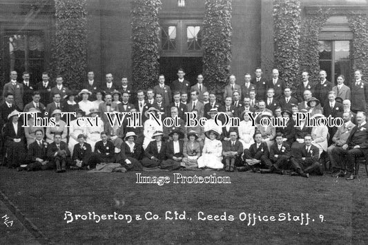 YO 12940 - Brotherton & Co Ltd, Leeds Office, Yorkshire