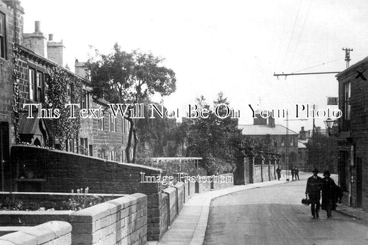 YO 12965 - Oakworth From Keighley Road, Yorkshire