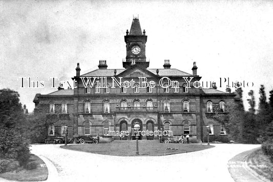 YO 12989 - Middlewood Hospital Asylum Cottages, Yorkshire 1916