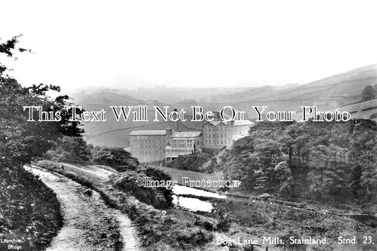 YO 13014 - Dog Lane Mills, Stainland Near Halifax, Yorkshire