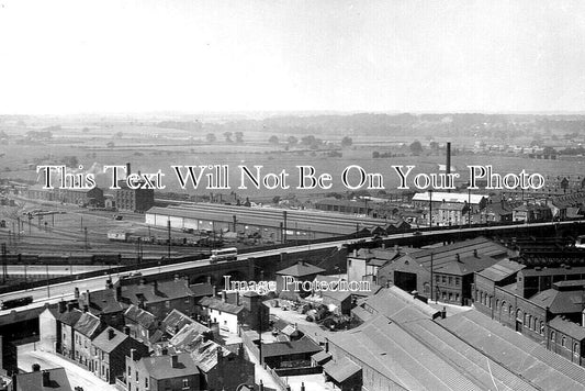 YO 13038 - North Bridge From Parish Church, Doncaster, Yorkshire