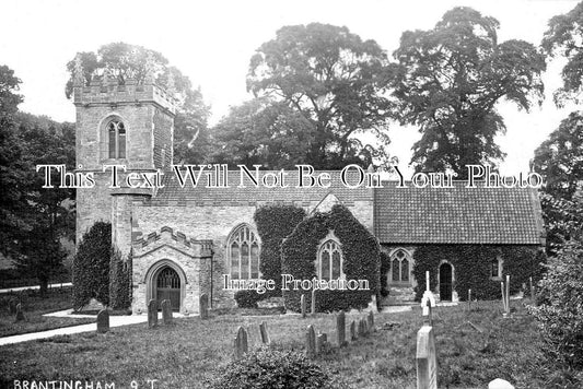 YO 13075 - Brantingham Church, Yorkshire